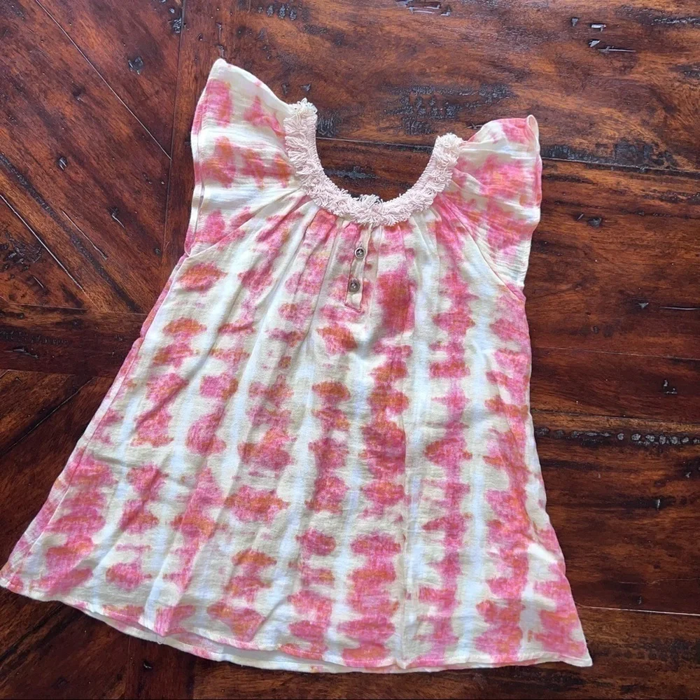 Jessica Simpson Tie Dye Shortsleeved Dress Size 3T
